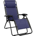 sedie lounge blu relax doppio
