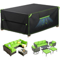 coperture per set arredo giardino nero resistente impermeabile
