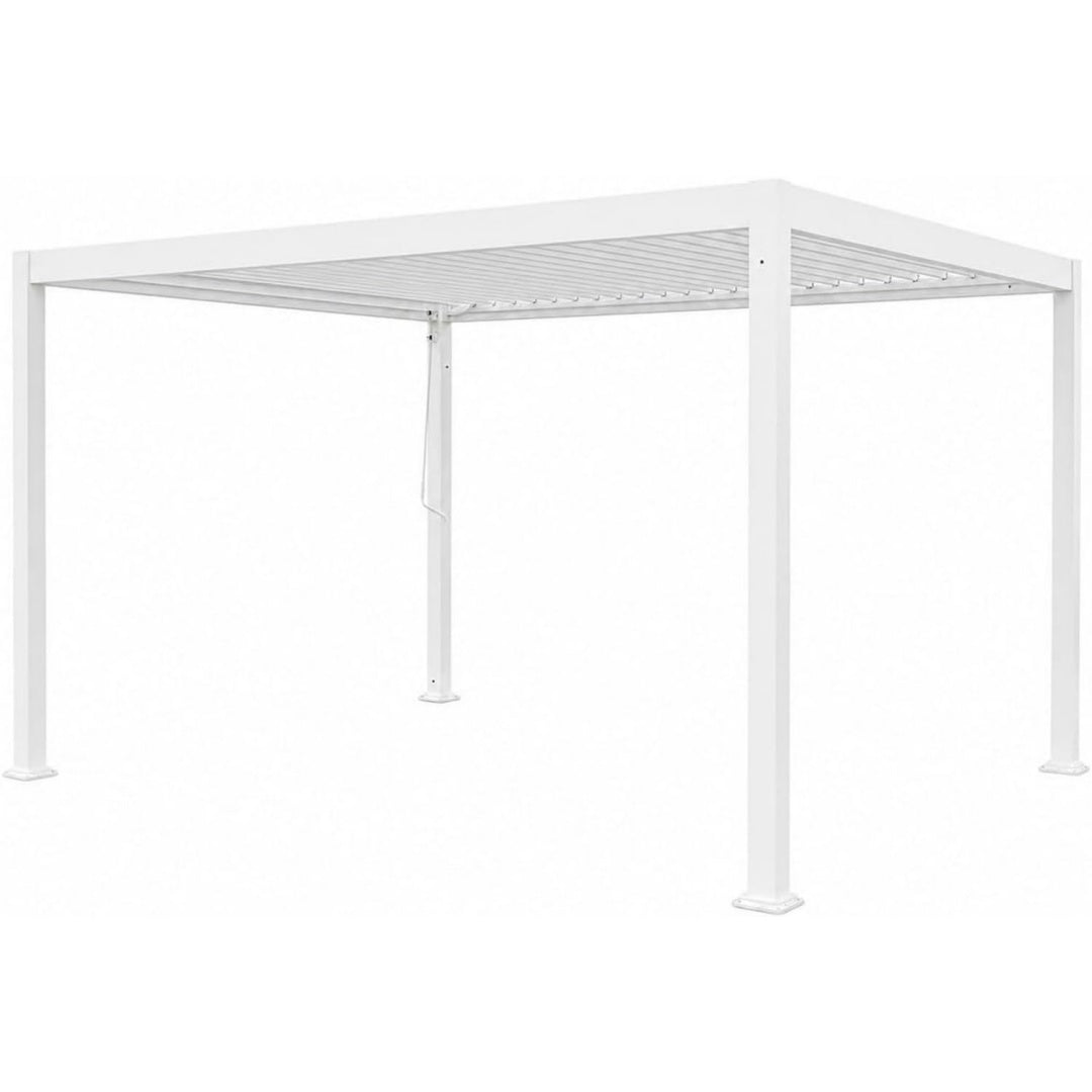 gazebo nero alluminio relax resistente