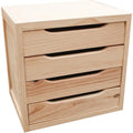 como e cassettiere legno con cassetti