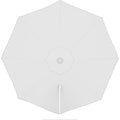 coperture per ombrelloni bianco